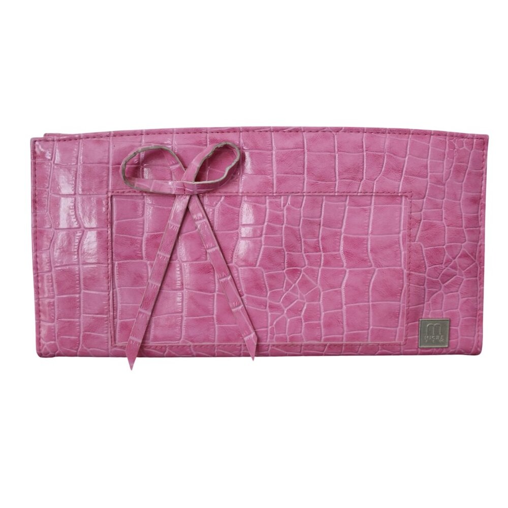 Miche Bag Classic Magnetic Purse Shell Allie Pink Alligator Reptile Faux Leather - Picture 2 of 9